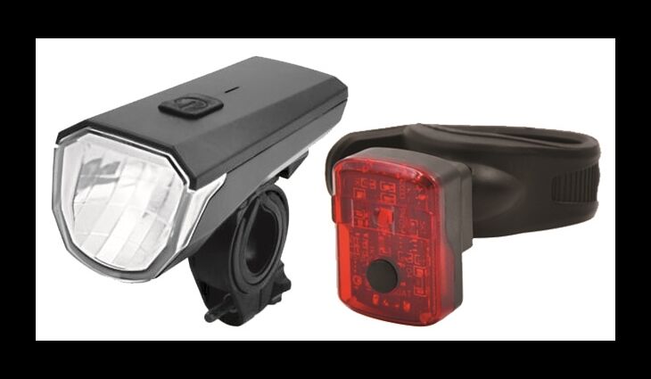 MATRIX Akkuleuchten-Set BLS 25 - USB