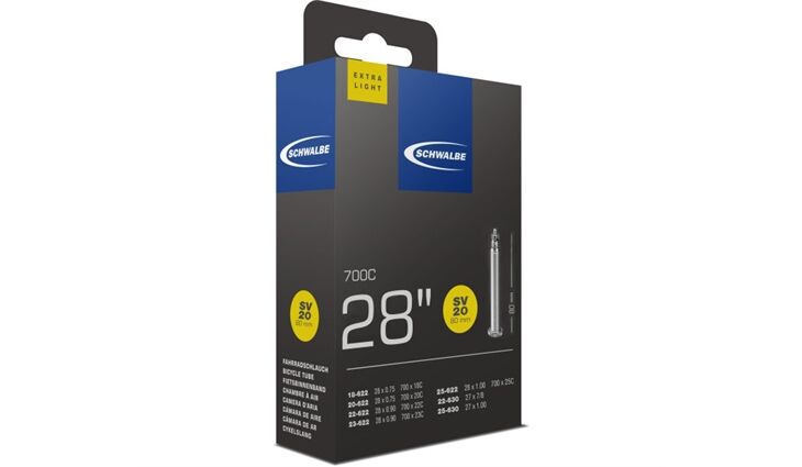 Schwalbe Schlauch SV20 80 mm 18/25-622/630 XLIGHT