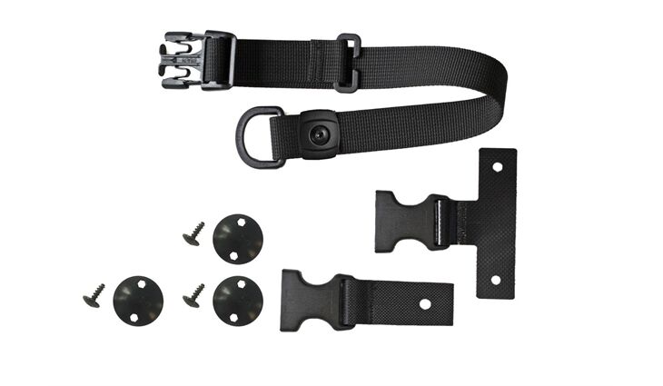 Ortlieb Hilfsverschluss, Stealth mit Gurtband BR/FR