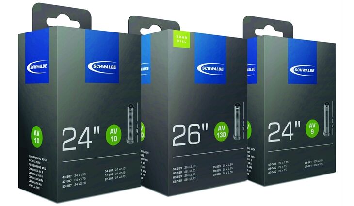 Schwalbe Schlauch AV1b 47/62-203 45°