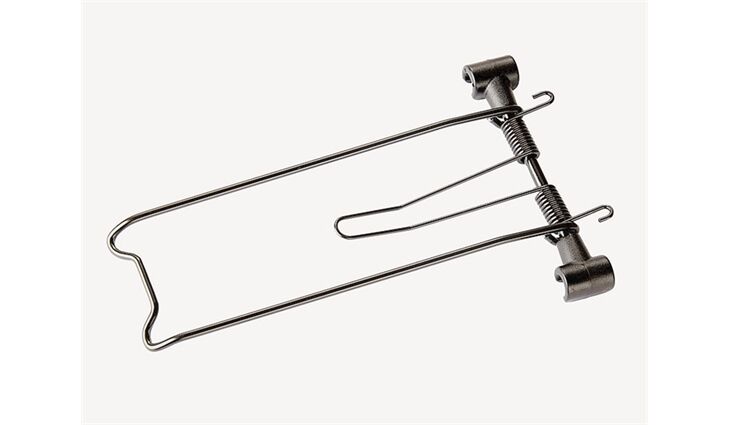 racktime Federklappe Clampit 100 mm, O: 12 mm