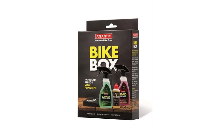 Atlantic Reinigungsset BIKE BOX Inhalt: 3x 200 ml