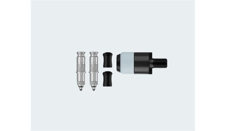 Schwalbe Ventil Umrüstset CLIK VALVE DV-SCV mit Adapter