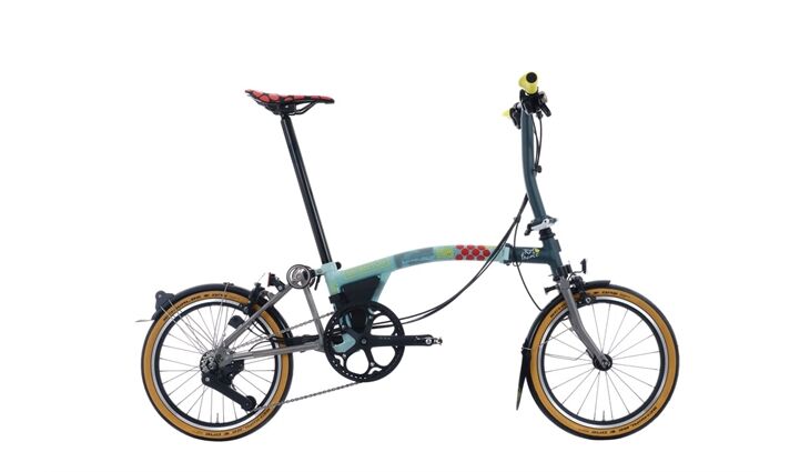 Brompton Faltrad P Line x Tour de France
