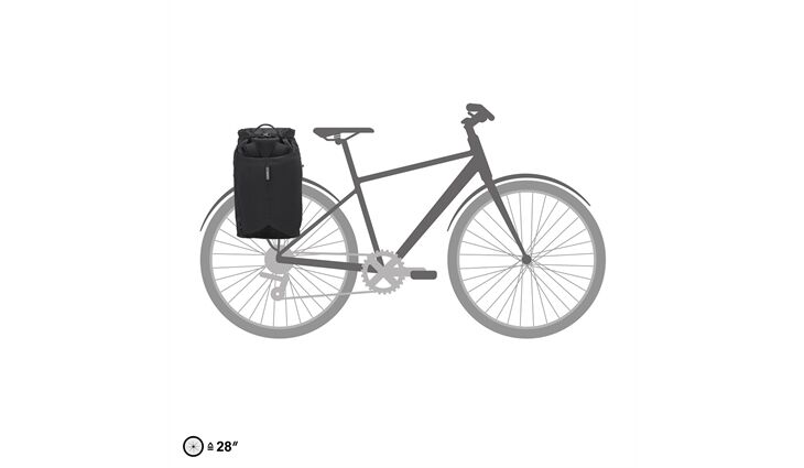 Ortlieb Radrucksack Vario Lite 22 Liter