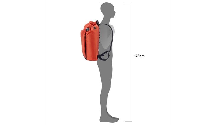 Ortlieb Radrucksack Vario Lite 22 Liter