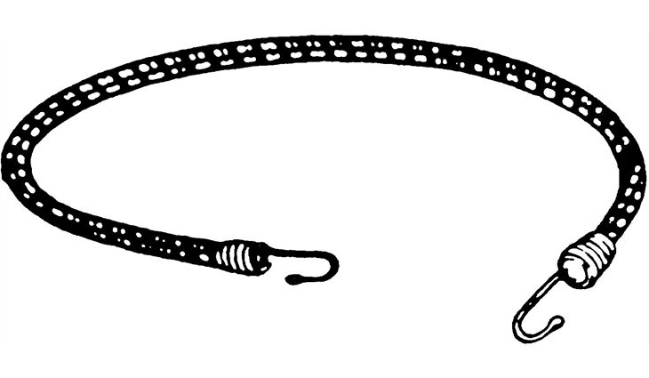 MATRIX Gepäck-Spanngurt rund 10 x 60 cm