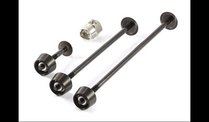 Pitlock Schnellspannsicherung Set 02 VR/HR/Sattel