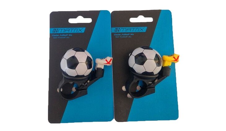 MATRIX Fahrradglocke Fußball