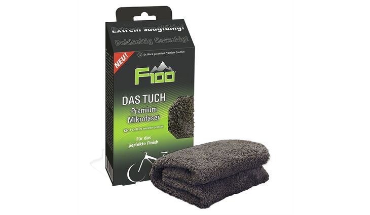 F100 Poliertuch "DAS TUCH" 40cm x 40cm Mikrofaser