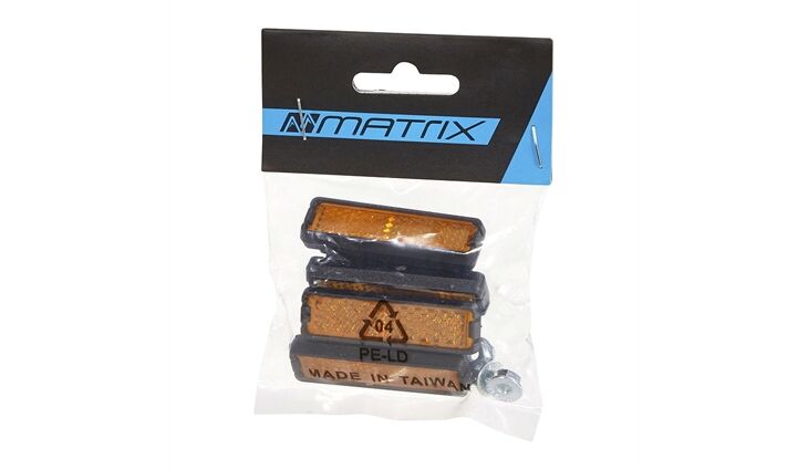 MATRIX Pedal Reflektoren Nachrüst-Set