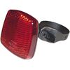 b+m Reflektor hinten rot mit Spannband