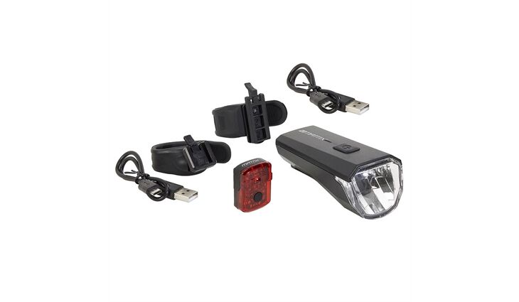 MATRIX Akkuleuchten-Set BLS 25 - USB