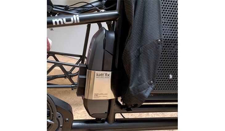 kattfix Akkuschloss muli Shimano 630 Wh