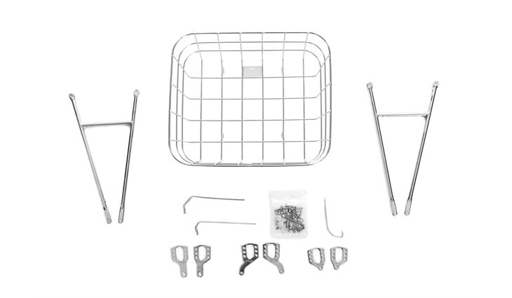 Pelago Frontgepäckträger RASKET silber