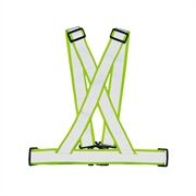 Wowow Reflexschärpe Cross Belt gelb/silber