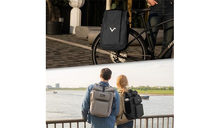 VALKENTAL Radrucksack UrbanX 2.0 - 2in1