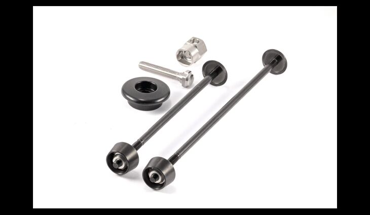Pitlock Schnellspannsicherung Set 03 GA VR/HR/Ahead