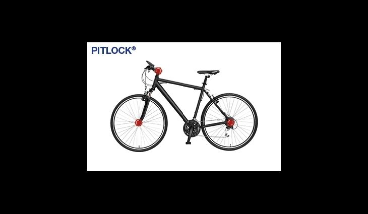 Pitlock Schnellspannsicherung Set 03 GA VR/HR/Ahead